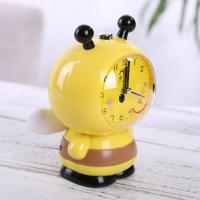 小企鹅学生卡通创意静音夜灯床头卧室会说话儿童音乐多功能闹钟 黄小蜜蜂[静音+夜灯+贪睡+说话唱歌