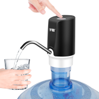 子路大桶装水抽水器家用电动压水器饮水机水泵自动吸水上出水器 039黑帽子+耐用(新款特惠)