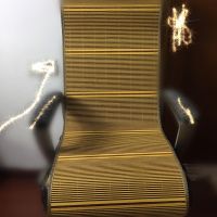 夏天凉席坐垫靠垫一体夏季办公室电脑椅子透气竹座垫老板垫屁股垫 图案 长130宽45cm 送扶手垫