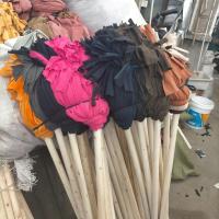 加厚加大老式圆头棉质拖布拖把地擦墩布家用物业保洁专用吸水抗污 一把棉质布条颜色随机