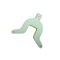 对折式胶棉海绵拖把配件家用家庭拖把替换头通用型塑料壳配件大全 米色