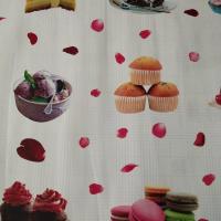 塑料印花自粘桌布防水防油家具台面厨房灶台面抽屉多用垫围墙面 17 50*1米(多拍默认发连续)