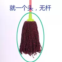 纳米毛巾超细纤维毛巾条拧干圆头墩布气流纺吸水布条家用地拖拖布 拖把头(圆气流纺)