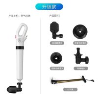 通马桶神器厕所蹲坑厨房一炮通脸盆地漏家用堵塞马桶下水道疏通器 传统方款[气筒打气]高配4个堵头