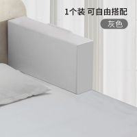 床围栏软包婴儿防摔宝宝防护栏神器床边挡板儿童安全防掉床护栏 基础款-灰色简约款(高度28厘米) 长0.5米床围栏(0.5
