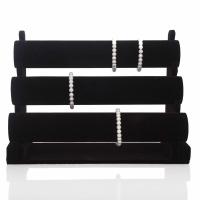 饰品展示手镯架手链架 三层架首饰挂件手表手串 头箍架发箍摆件架 三层黑色