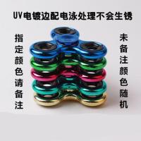 批发带灯发光手指陀螺成人减压指尖陀螺夜光玩具儿童水晶陀螺玩具 [特价]配铁块不发光