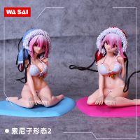 手办动漫和泉纱雾结城美柑索尼子初音小樱机箱车载摆件美少女礼物 索尼子蓝12.5cm[送6配件]袋装