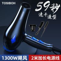 发廊吹风机家用大功率理发店蓝光负离子冷热风不伤发静音电吹风筒 德系*底噪音*护发神器 送叁