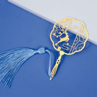 金属镂空书签文艺中国风礼盒金属书签教师节学生用毕业季纪念礼物 麋鹿之梦 PP袋包装