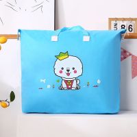 幼儿园被子收纳袋搬家防潮防水大号无纺布袋子装衣服行李的打包袋 皇冠狗 小号50*35*12