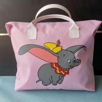 收纳袋整理袋衣服棉被打包神器装被子的袋子衣物搬家行李超大防潮 小飞象粉 小号40X55