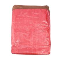 厂家直销专业订制拉链抽绳款环保袋可打汽眼可印刷图标分公司代码 红色单底不印字 宽1米高1米2