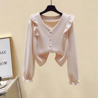 大码女装秋季套装女2021新款收腰显瘦减龄洋气长袖西装裤两件套潮 粉色上衣 4XL [建议180斤-200斤]