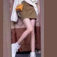 2021秋季新款女套装时尚炸街长袖上衣+宽松显瘦半身裙两件套ins 半身裙 S