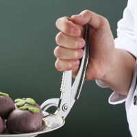 家用铝合金夹盘器蒸锅取物夹子防滑碗碟夹提盘器防烫夹厨房小工具 铝合金提盘器(一支装)