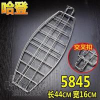 商用不锈钢吊炉烤鱼夹子烤网挂钩鲶鱼烤兔子烤翅湄公鱼焖炉清江鱼 5845交叉扣加粗加固烤鱼夹