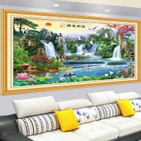 自粘壁画客厅装饰风景贴画迎客松沙发背景墙墙贴山水墙画仿真假框 3-301[流水生财] 长60cm*高30cm[可定制尺寸