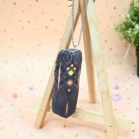 二次元动漫周边原神钟离毛绒抱枕胡桃靠垫刻晴派蒙史莱姆甘雨公仔 毛绒挂件[柱]钟离 优质短毛绒面料