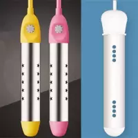 热得快烧水器自动断电洗澡加热器电热管浴桶热水神器温控烧水棒 普通款[白]1000W[烧水速度慢]