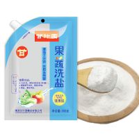 甘汁园果蔬洗盐350g果蔬洗涤盐清洗剂专用盐清洗水果盐洗蔬菜洗盐 甘汁园果蔬洗盐350g*1袋