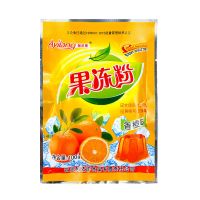 阿依郎果冻粉100g*10袋/1袋透明果冻粉水晶白凉粉免煮甜品冰粉 香橙味 100g*1袋