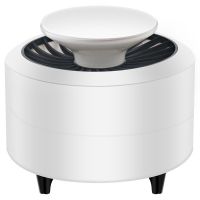 灭蚊灯灭蚊器驱蚊神器家用卧室内静音母婴宿舍吸蚊灯蚊子器驱蚊灯 [第一代]普通版-白色