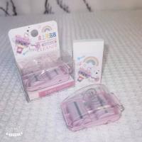 橡皮擦吸尘器除屑迷你手动小学生便携文具吸橡皮屑桌面清理清洁器 独立包裝加橡皮/夢幻粉