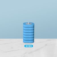 一次性马桶刷套装清洁无死角家用神器挂墙式可抛替换头洗厕所刷子 7枚海洋香型抗菌清洁刷头 收藏免打孔挂钩一个