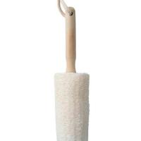 甄天然丝瓜络不沾油洗碗刷奶瓶刷杯刷加手柄更方便 1个装杯刷刷头细小