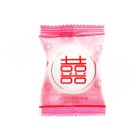 好亲家棉花糖双喜夹心棉花糖喜事糖果喜字糖结婚喜庆糖散装伴手礼 红色半斤(约36颗)