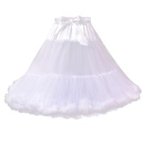 蓬蓬裙撑洛丽塔纱裙超蓬暴力日常无骨软纱衬裙lolita云朵撑棉花糖 45cm密蓬棉花糖