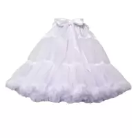 lolita加长裙撑彩虹屁棉花糖洛丽塔超蓬云朵裙撑彩色蓬裙Cosplay 仙女白云朵40cm
