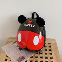 硬壳幼儿园儿童宝宝宝宝1-3-6岁男女童米奇米妮蛋壳双肩背包 男款米奇