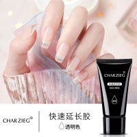 美甲延长胶光疗指甲油胶甲片无指托免甲托透明快速延长水晶胶套装 15ml水晶延长胶(透明) 单品(需搭配延长工具)