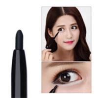 双头防水卧蚕笔1.5g/ 眼影笔/2支装 多用化妆笔 高光笔眼影棒 眼线笔膏不晕染珠光笔 1#黑色 9#珠光白[百搭]