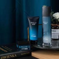 冰菊男士三套装水乳控油祛痘洗面奶美白补水保湿男生专用