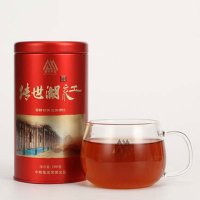 中茶牌 湖南安化红茶 传世湖红罐装100g