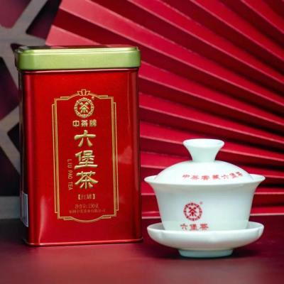 [2019年陈化 2021年生产]中茶牌 梧州六堡茶黑茶 红罐一级散茶