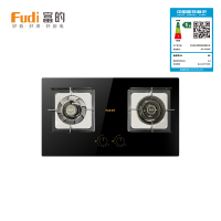 富的 乐邦出品 燃气灶JZY/T-FD307 5.2KW大火力鸳鸯炉头一级能效三年质保[天然气]