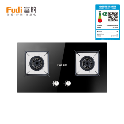 富的 乐邦出品 燃气灶JZY/T-FD300 旋火4.5KW三层防爆钢化玻璃 铜火盖三年质保[液化气]