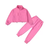 叮当猫童装儿童套装女童春款2022春秋新款中大童休闲两件套洋气潮