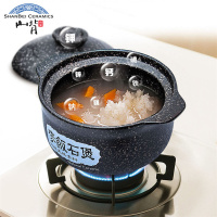 3升麦饭石明火专用砂锅燃煤气炖锅耐高温汤锅大容量沙锅