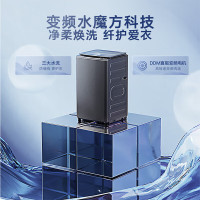 小天鹅（LittleSwan）水魔方直驱变频波轮洗衣机全自动 10公斤家用 防缠绕 银离子除菌TB100ACTEC