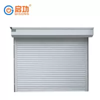 启功G-JX030厂区商城手动拖拉卷帘门定制