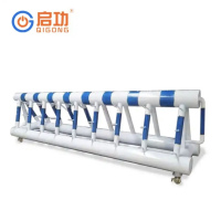 启功手动带刺拒马3米蓝白色(200*75mm)QG-JM8500每条