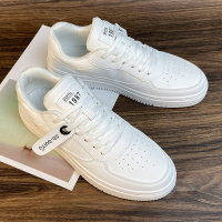 男鞋2021年新款潮秋季休闲鞋子男士板鞋韩版百搭潮流小白鞋男真皮