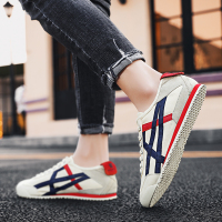 男鞋秋季透气2021新款男士帆布鞋子休闲板鞋韩版潮流百搭小白鞋男