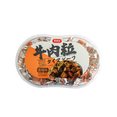 零食狂牛肉粒105g(香辣味)