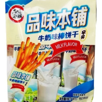 品味本铺牛奶味棒饼干192g